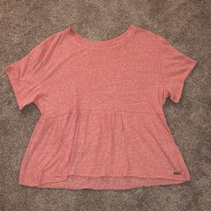 Pink Hollister Top